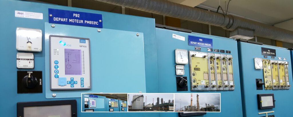 Tranformator protection relays for retrofit