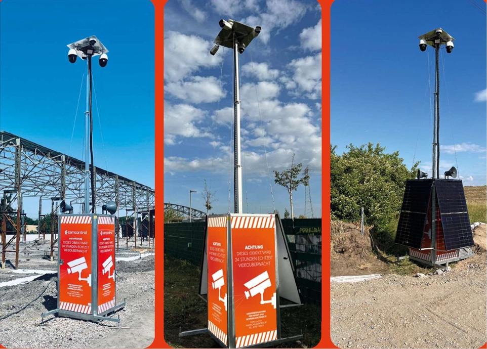 mobile Videoüberwachung von Energieanlagen und Stromnetze